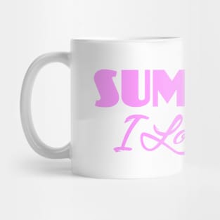 Summer I Love You Mug